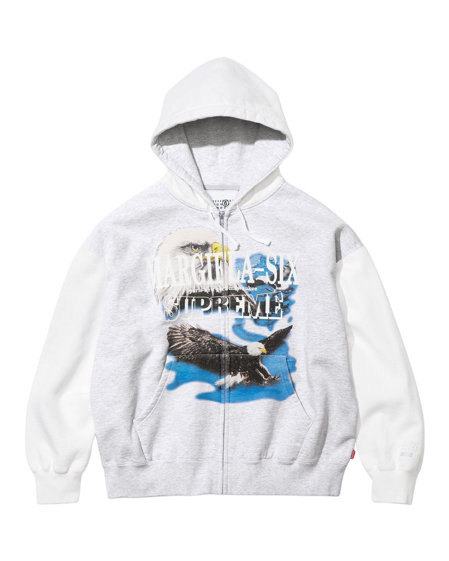 Supreme®/MM6 Maison Margiela Eagle Zip Up Hooded Sweatshirt view 15